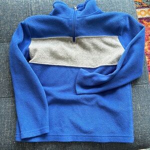 Blue pullover